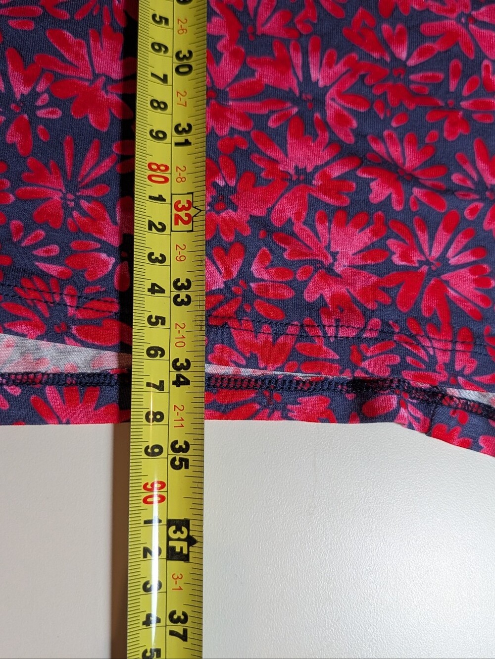 Ellos Woman's 4X Pink and Purple Floral Scoop-Neck Tunic NWT - Picture 7 of 7
